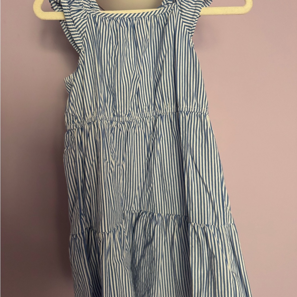 Crewcuts Striped my Blue and White Kids Dress